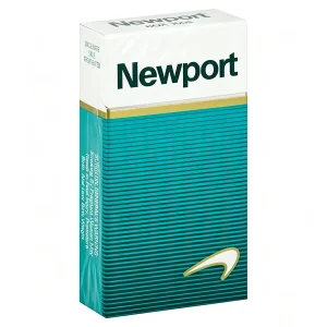 Newport 100’s Menthol carton - angled packaging view