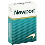 Newport Menthol carton - angled packaging view